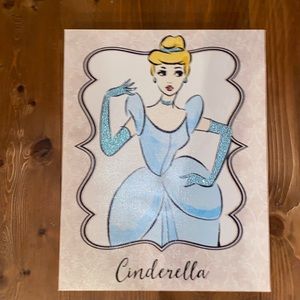 11x14 Disney Cinderella Canvas